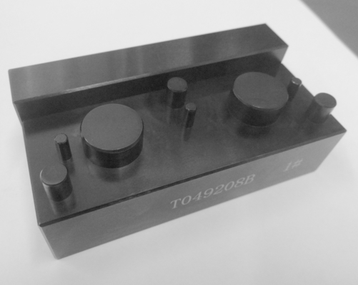 Peças de usinagem CNC de retificação eletrogalvanizada 100mm Metal Aço 4140