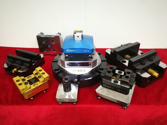 Braçadeira de máquina de 5 eixos rabo de andorinha fixação manual de precisão YW50-96