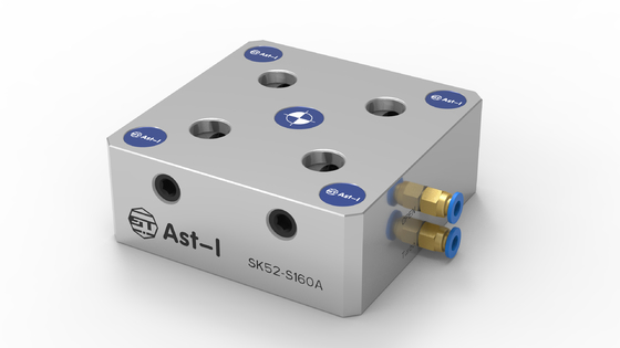 CNC que aperta dispositivos elétricos pneumáticos do torno pneumático do ar para 3/4/5 de equipamento do CNC da linha central