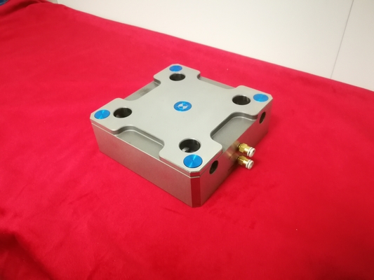 Palete de fixação pneumática de ponto zero de aço duro 0,005 mm 4,0 kg