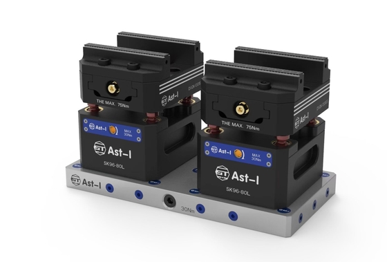 Braçadeiras de fixação CNC de mudança rápida 0,005 mm ponto zero no manual da máquina CNC