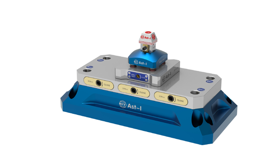 Braçadeiras de fixação CNC de mudança rápida 0,005 mm ponto zero no manual da máquina CNC