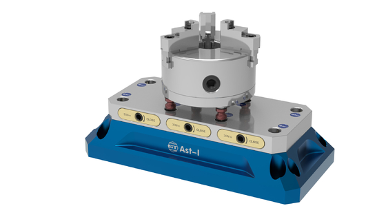 Braçadeiras de fixação CNC de mudança rápida 0,005 mm ponto zero no manual da máquina CNC