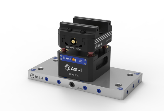 Braçadeiras de fixação CNC de mudança rápida 0,005 mm ponto zero no manual da máquina CNC
