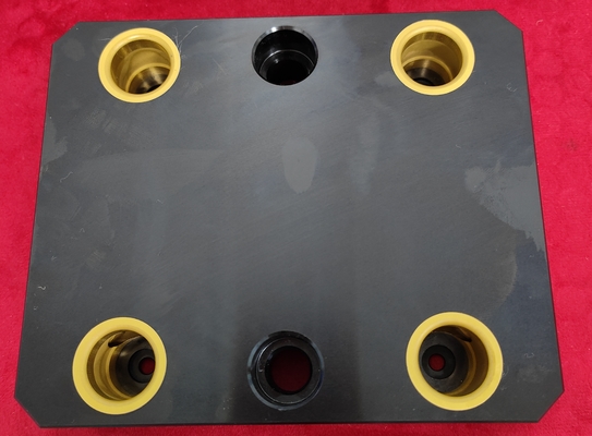 Fixação de 5 eixos de alumínio 96mm 0,005mm Braçadeira de troca rápida 22KN