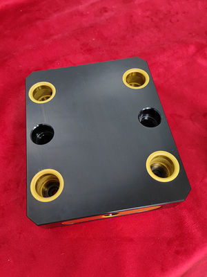 Fixação de 5 eixos de alumínio 96mm 0,005mm Braçadeira de troca rápida 22KN