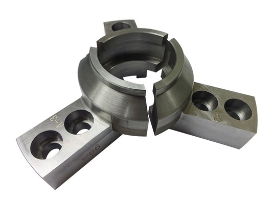 Peças de usinagem de metal eletroforese 0,05 mm 5 eixos CNC peças OEM