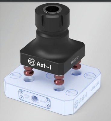 Tipo de aço Superhard do ER dos dispositivos elétricos da máquina de trituração da precisão para o aperto do CNC de 3/4/5 linhas centrais