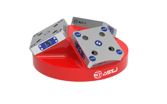 Fixação de ponto zero manual de fixação flexível CNC de 5 eixos HRC