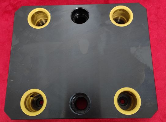 Fixação de 5 eixos de alumínio 96mm 0,005mm Braçadeira de troca rápida 22KN