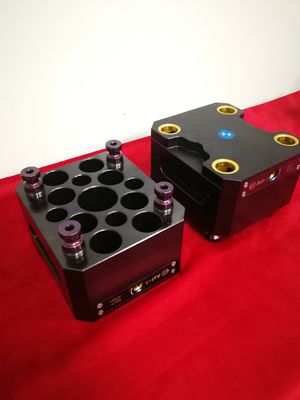 Aço duro intercambiável de fixação de ponto zero de 5 eixos de riser SK96-80L