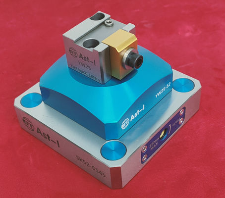 Fixação flexível de rabo de andorinha de alumínio 4 eixos máquina-ferramenta