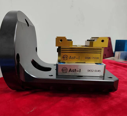 Morsa de titânio com 5 eixos Morsa de precisão temperada autocentrante 75100T